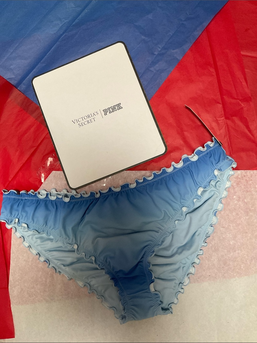 🍄Victoria's Secret Ruched Cheeky Swim Bikini Bottom